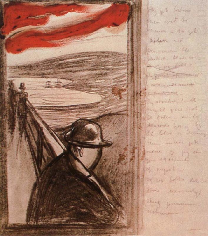 Acedia, Edvard Munch